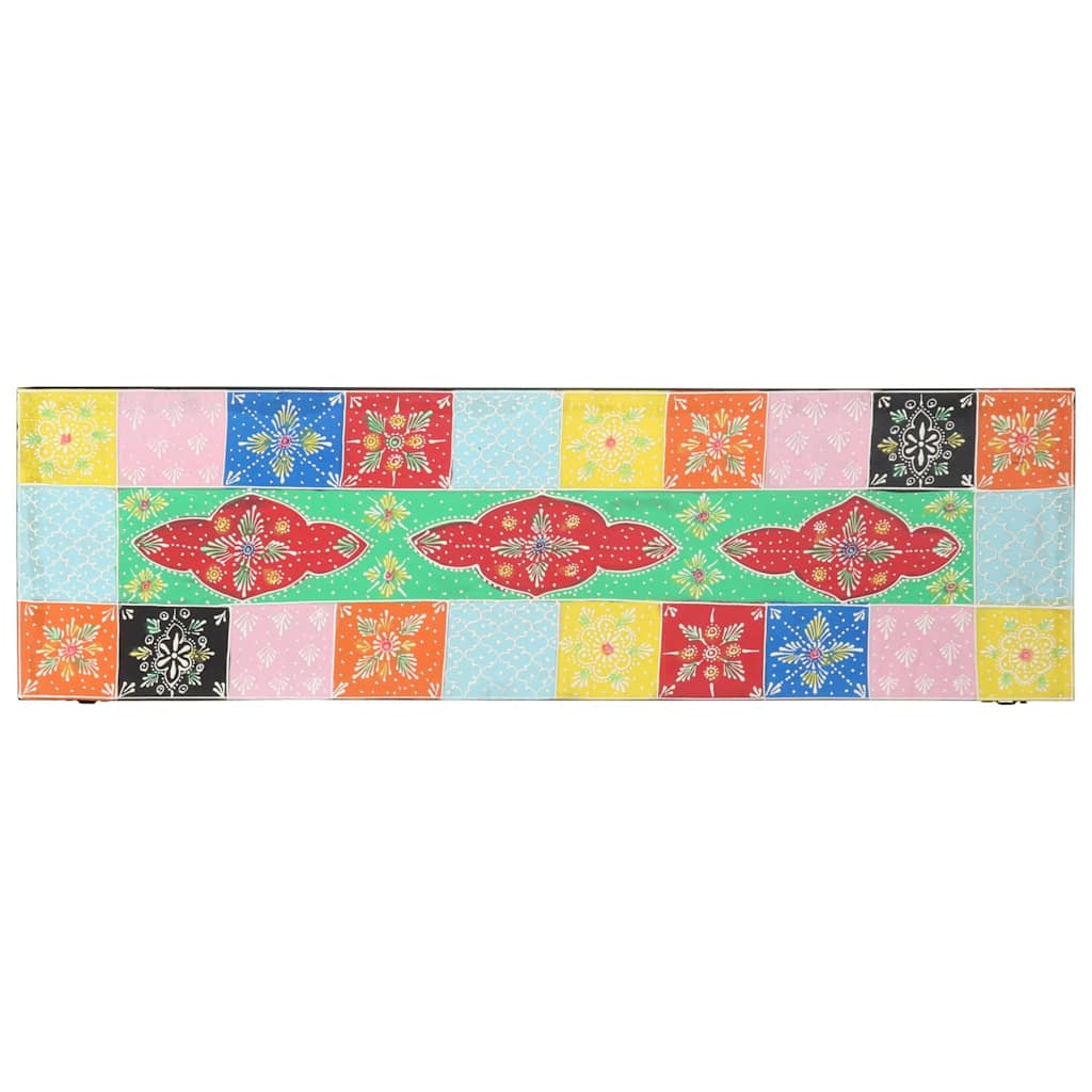 vidaXL Ντουλάπι TV Πολύχρωμο 100 x 30 x 22 εκ Επεξεργασμένο ξύλο