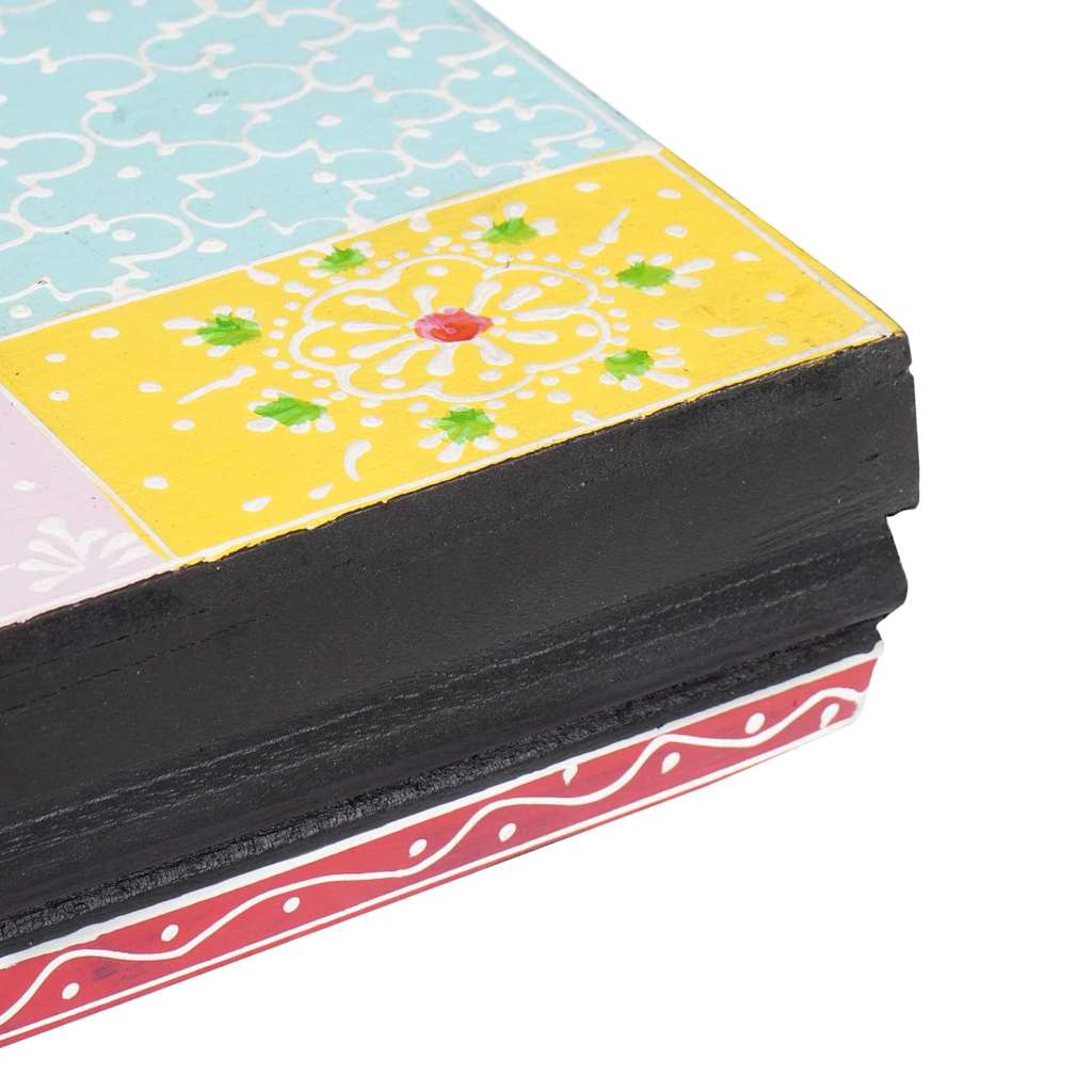 vidaXL Ράφια Τοίχου 2 τεμάχια 60x20x6 εκ. Στερεά Ξύλο Μάνγκο