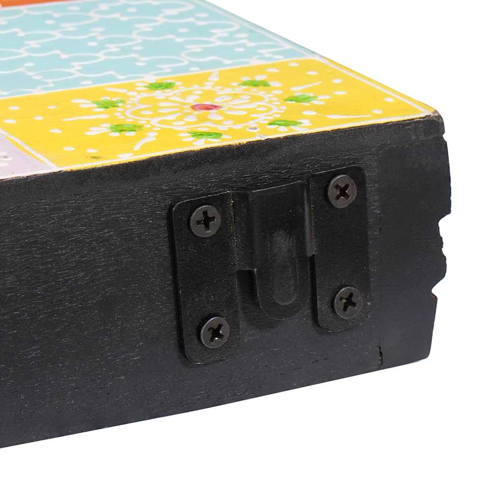 vidaXL Ράφια Τοίχου 2 τεμάχια 60x20x6 εκ. Στερεά Ξύλο Μάνγκο