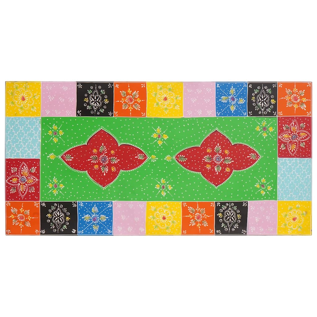 vidaXL Γραφείο με συρτάρι Καφέ 100 x 50 x 75 cm Μασίφ ξύλο μάνγκο