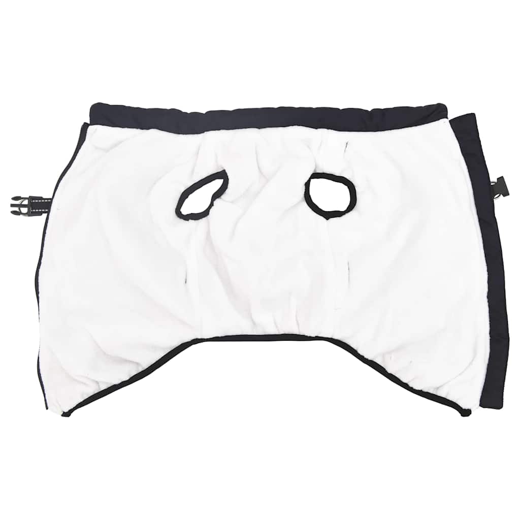 vidaXL παλτό σκύλου ιμάντα αδιάβροχο αντανακλαστικό ναυτικό μπλε L68