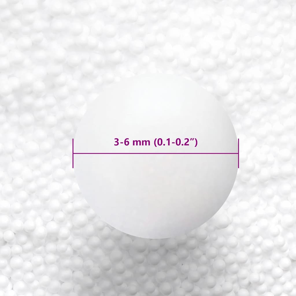 vidaXL Γέμισμα EPS 50 L Λευκό 10 kg/m³