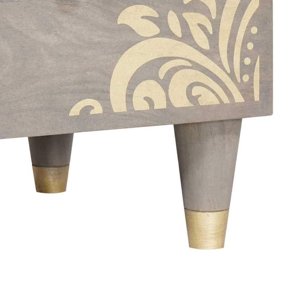 vidaXL Σετ Επίπλων Μπάνιου Επιτοίχιο 2 pcs Γκρι 62 x 33 x 58 εκ.