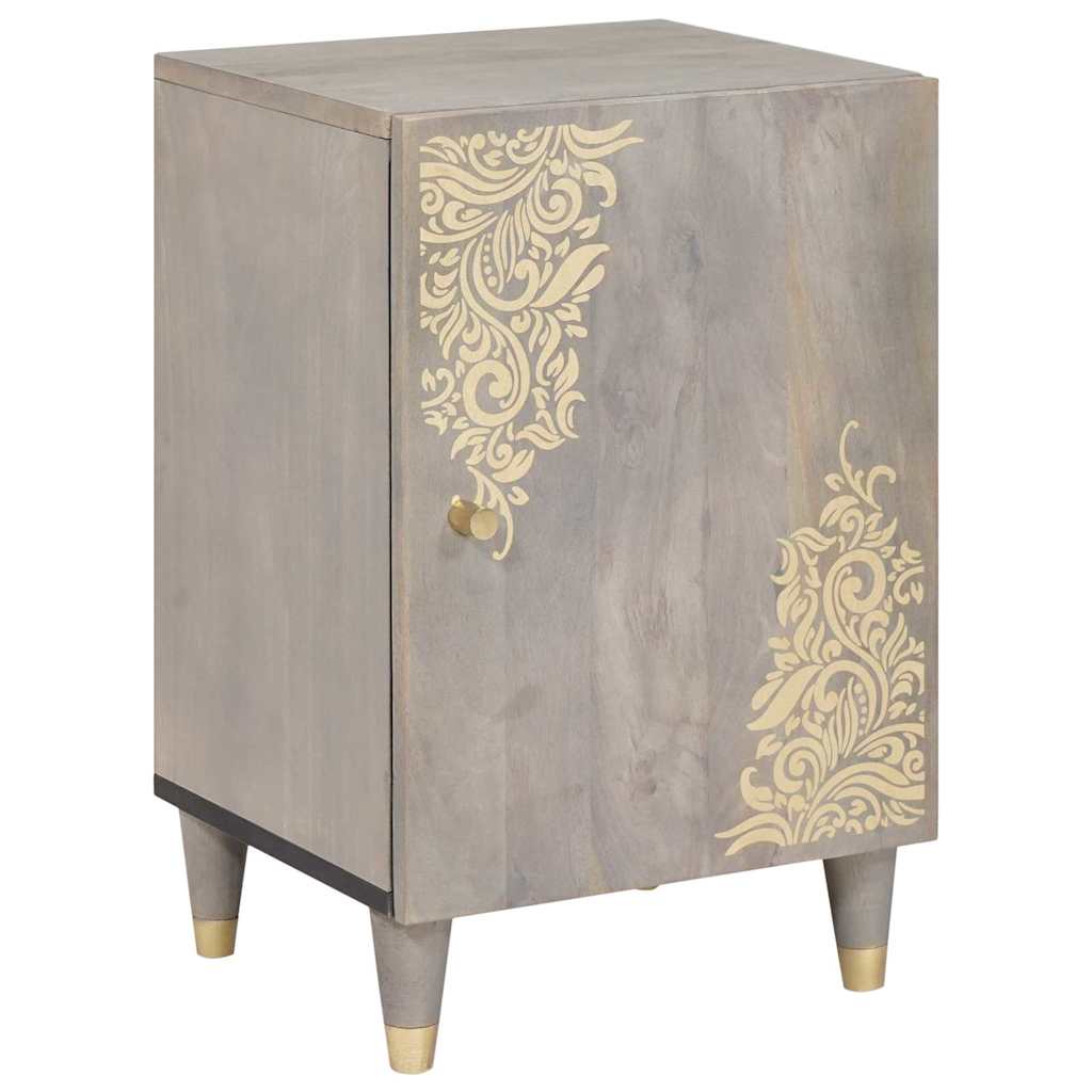 vidaXL Σετ Επίπλων Μπάνιου με συρτάρι 4 pcs Γκρι 62 x 33 x 58 εκ.