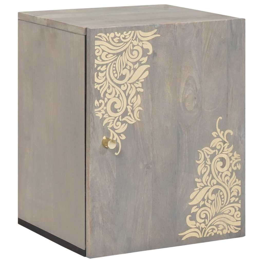 vidaXL Σετ Επίπλων Μπάνιου με συρτάρι 5 pcs Γκρι 62 x 33 x 58 εκ.