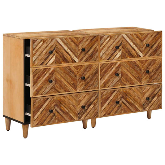 vidaXL Ντουλάπες Αποθήκευσης 2 pcs Καφέ 60 x 33,5 x 75 εκ.