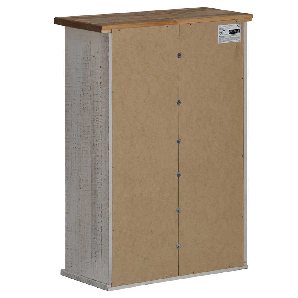 vidaXL κρεμαστό ντουλάπι HALDEN με συρόμενη πόρτα γκρι 49x22,5x70 cm