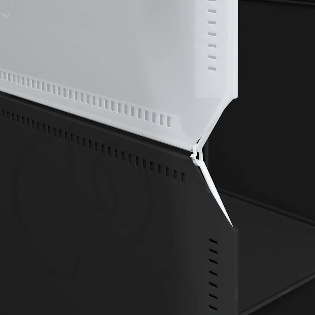 vidaXL Οργανωτής κύβων αποθήκευσης με 16 κύβους ράβδους ανάρτησης PP