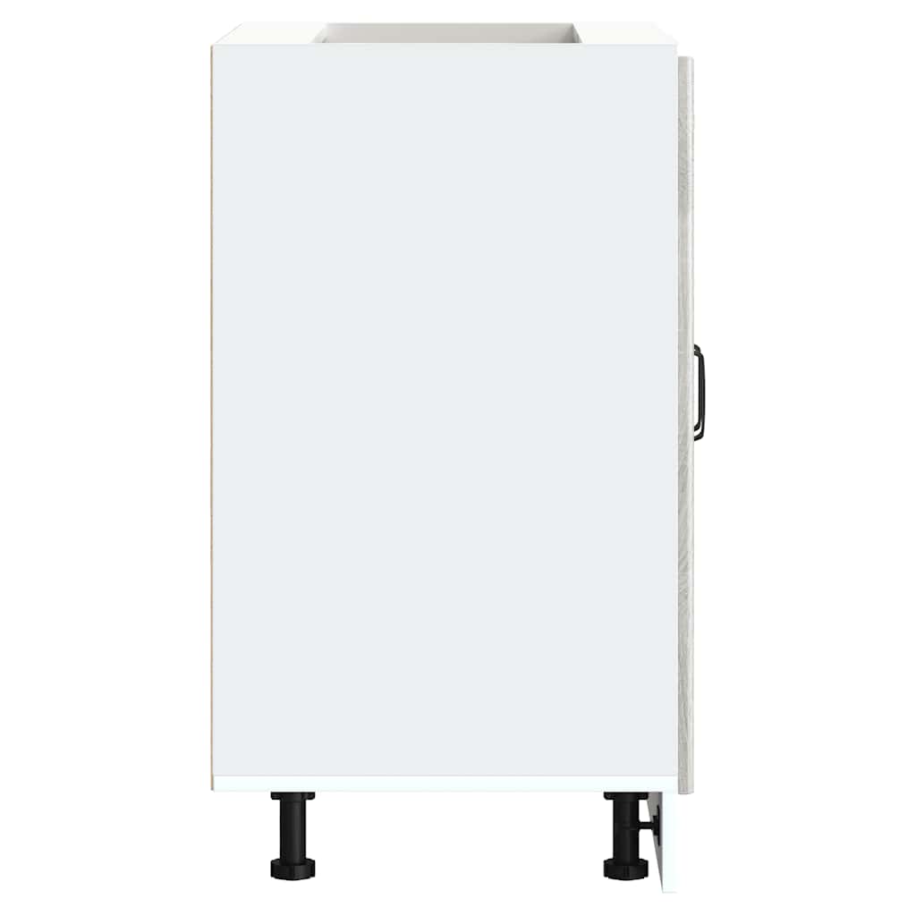 vidaXL Ντουλάπι βάσης νεροχύτη Kalmar Γκρι Sonoma 60x46x81,5 εκ.