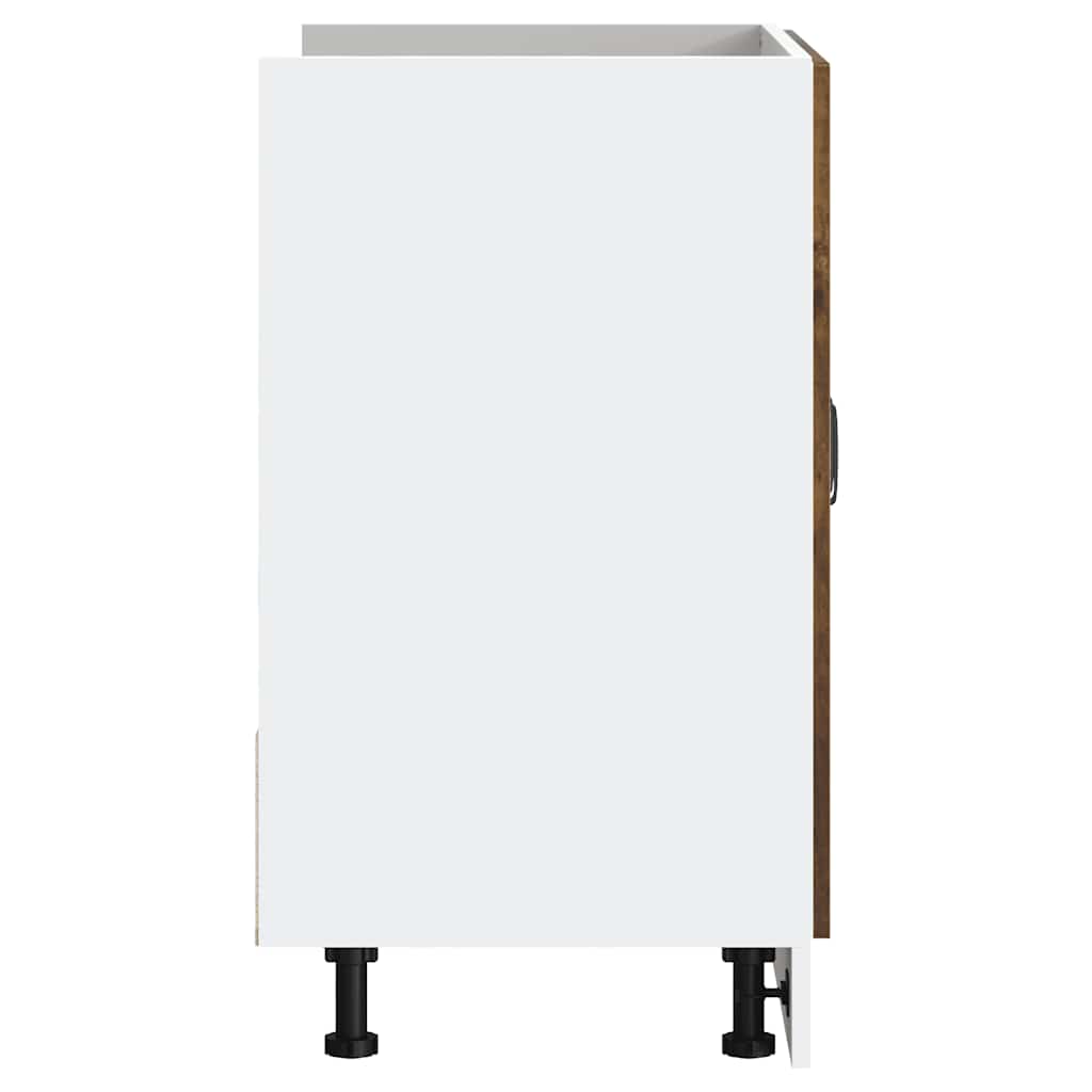 vidaXL Ντουλάπι βάσης νεροχύτη Kalmar Καπνιστή δρυς 80x46x81,5 εκ.