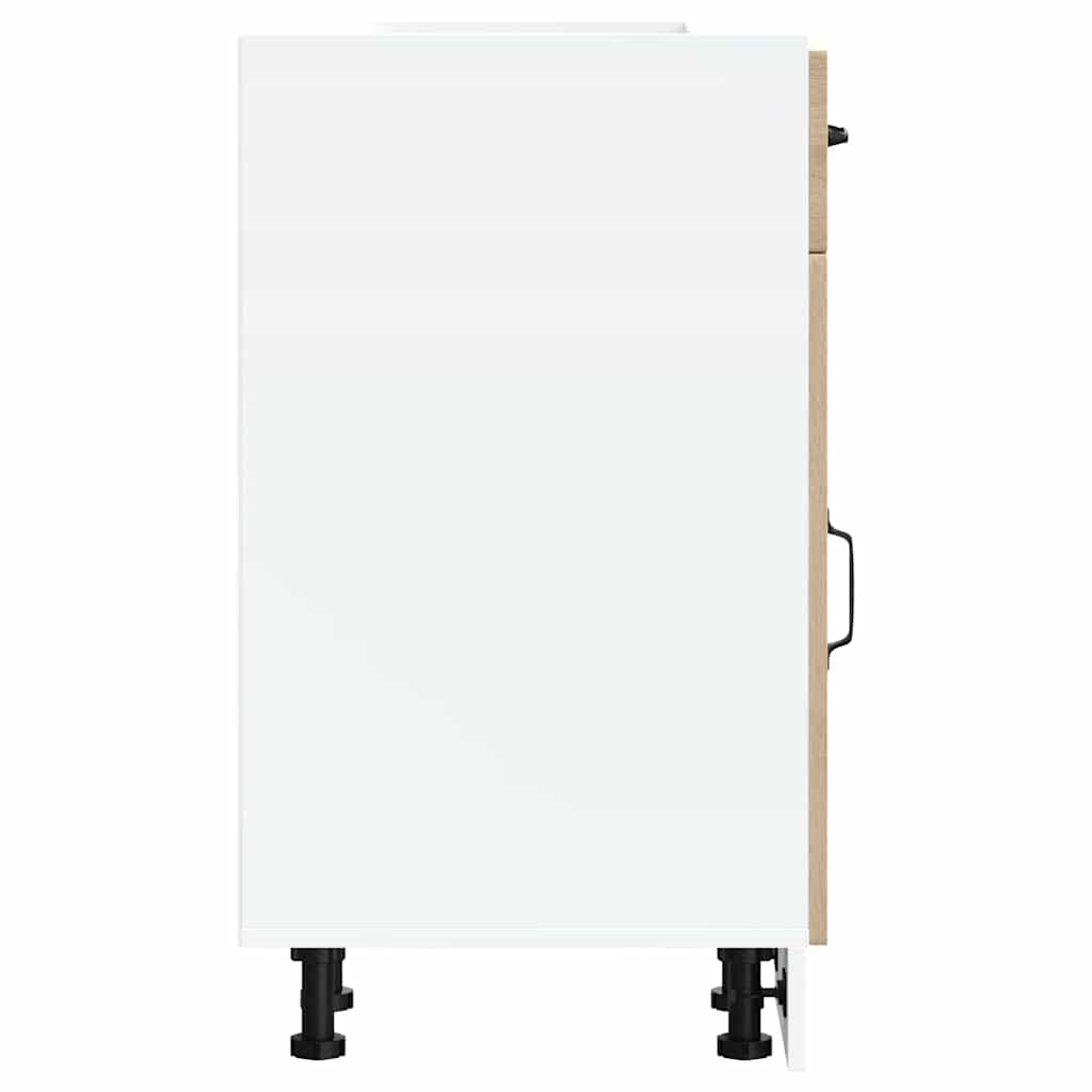 vidaXL ντουλάπι βάσης κουζίνας Kalmar Sonoma δρυς Επεξεργασμένο Ξύλο