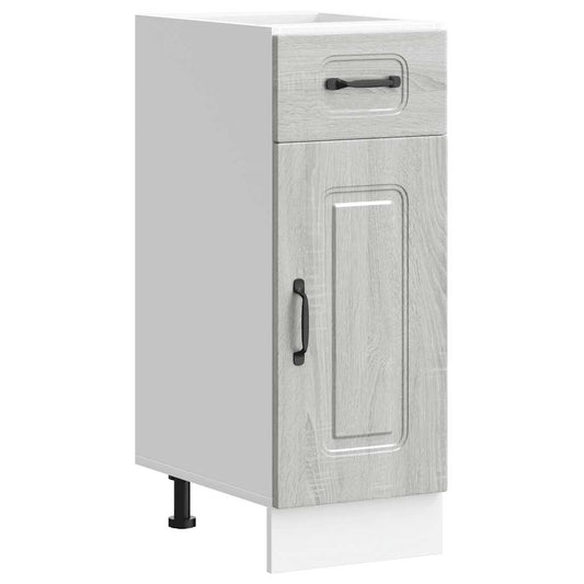 vidaXL ντουλάπι βάσης κουζίνας Kalmar Γκρι sonoma Επεξεργασμένο Ξύλο