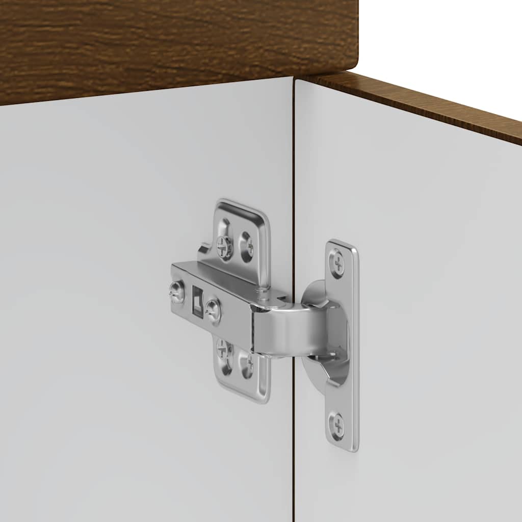 vidaXL ντουλάπι βάσης κουζίνας Kalmar Καφέ δρυς Επεξεργασμένο Ξύλο