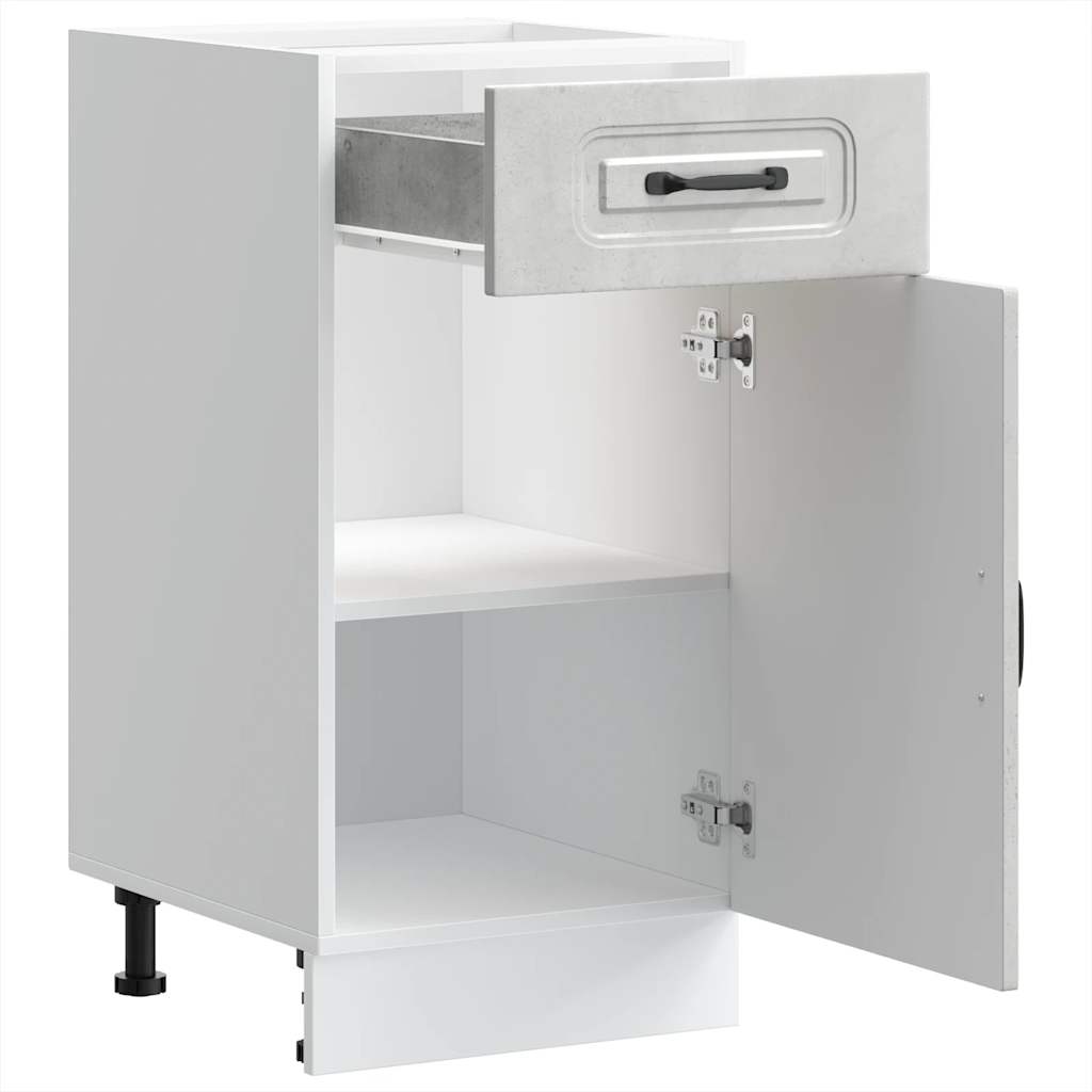 vidaXL ντουλάπι βάσης κουζίνας Kalmar από Επεξεργασμένο Ξύλο