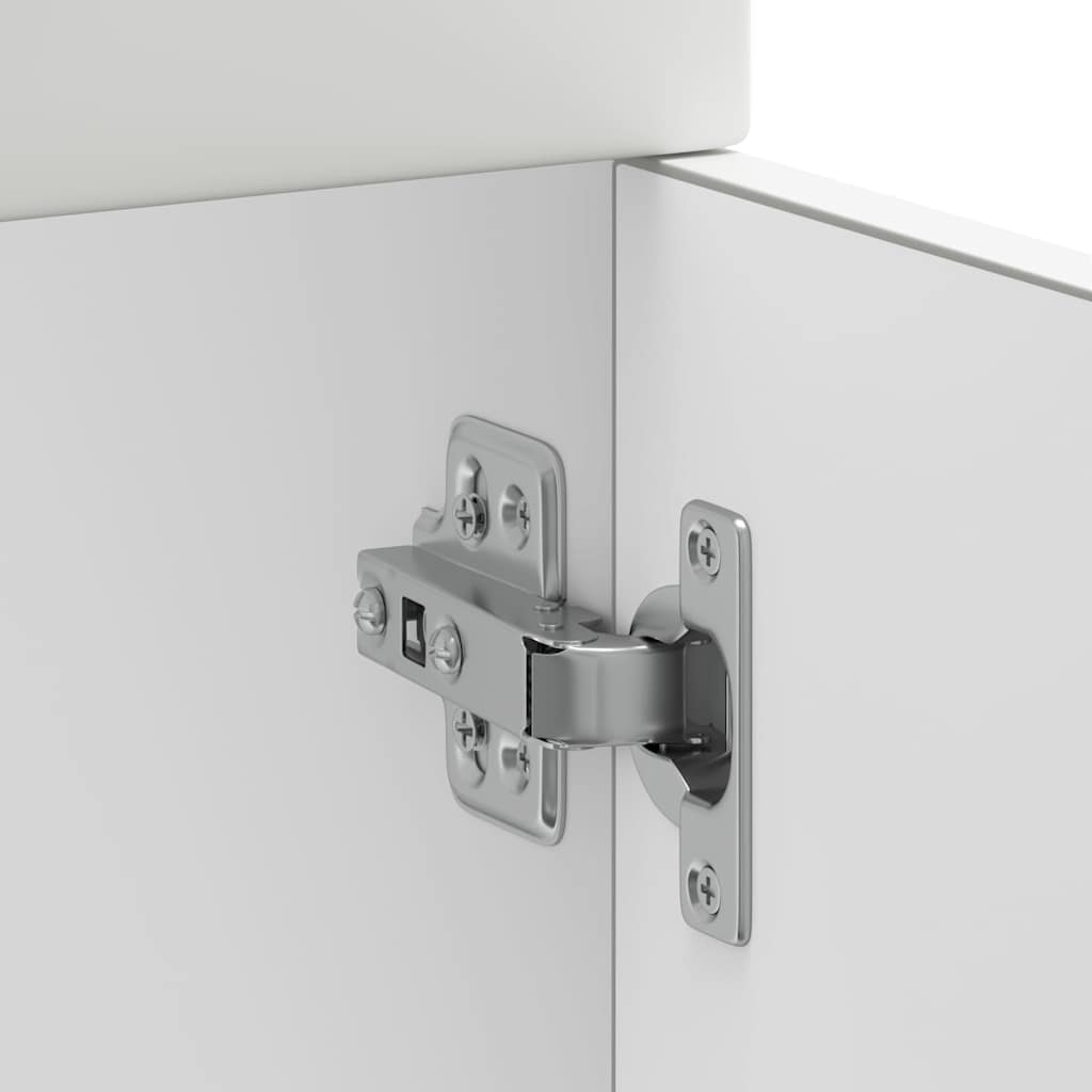 vidaXL ντουλάπι βάσης κουζίνας Kalmar Λευκό από Επεξεργασμένο Ξύλο