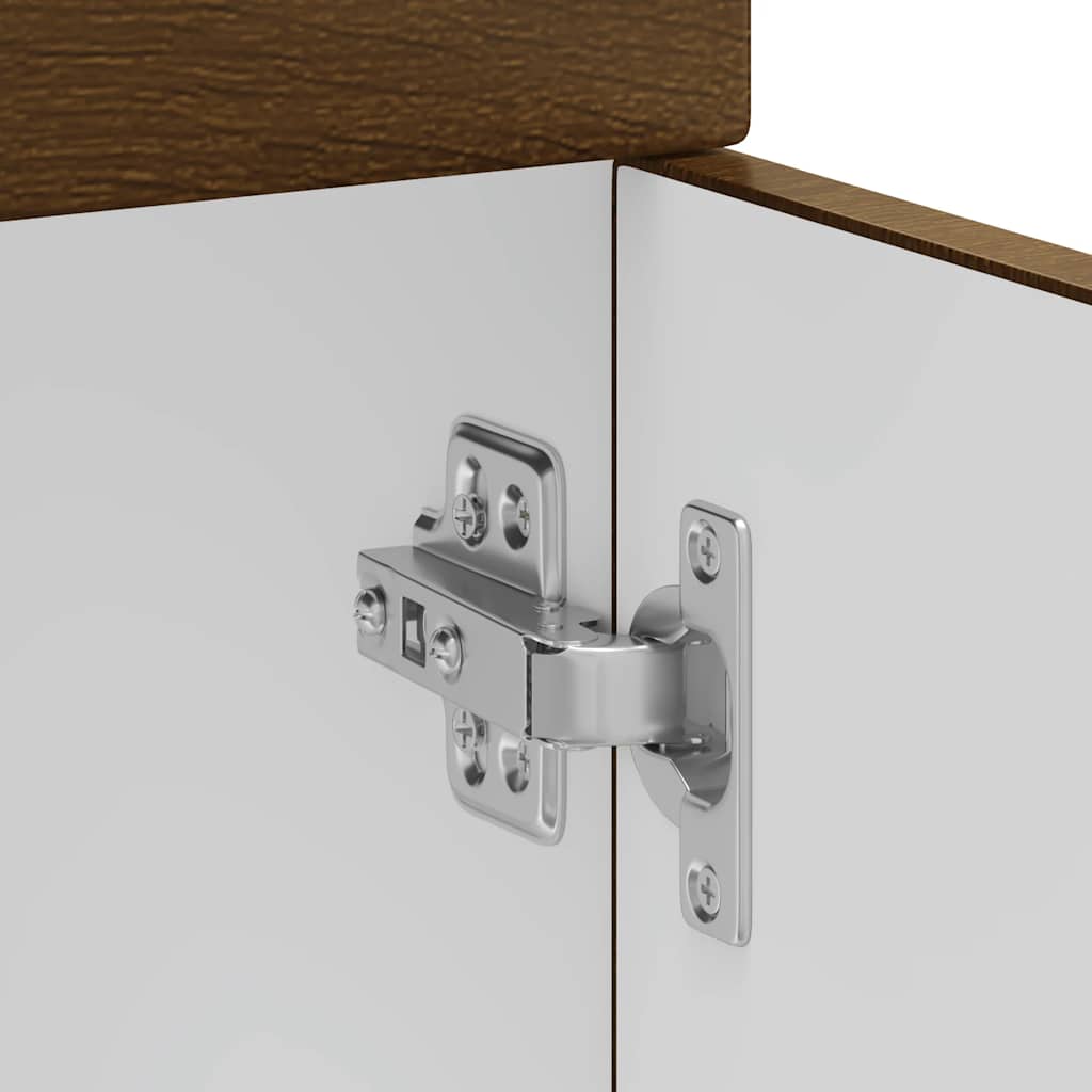 vidaXL ντουλάπι βάσης κουζίνας Kalmar Καφέ δρυς Επεξεργασμένο Ξύλο