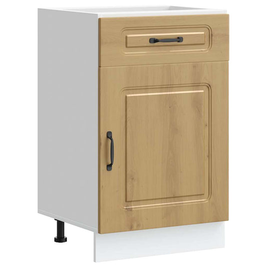 vidaXL ντουλάπι βάσης κουζίνας Kalmar Τεχνίτης Δρυς από Τεχν. Ξύλο