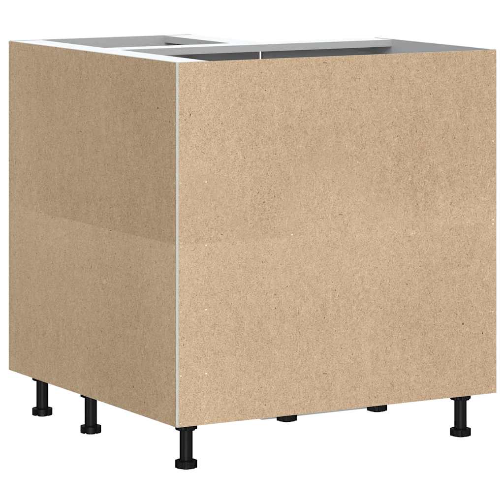 vidaXL Γωνιακό ντουλάπι βάσης κουζίνας Kalmar Γκρι Σκυροδέματος