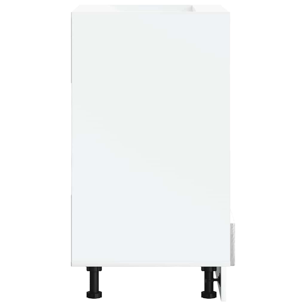 vidaXL Ντουλάπι φούρνου Kalmar Γκρι Sonoma Επεξεργασμένο Ξύλο