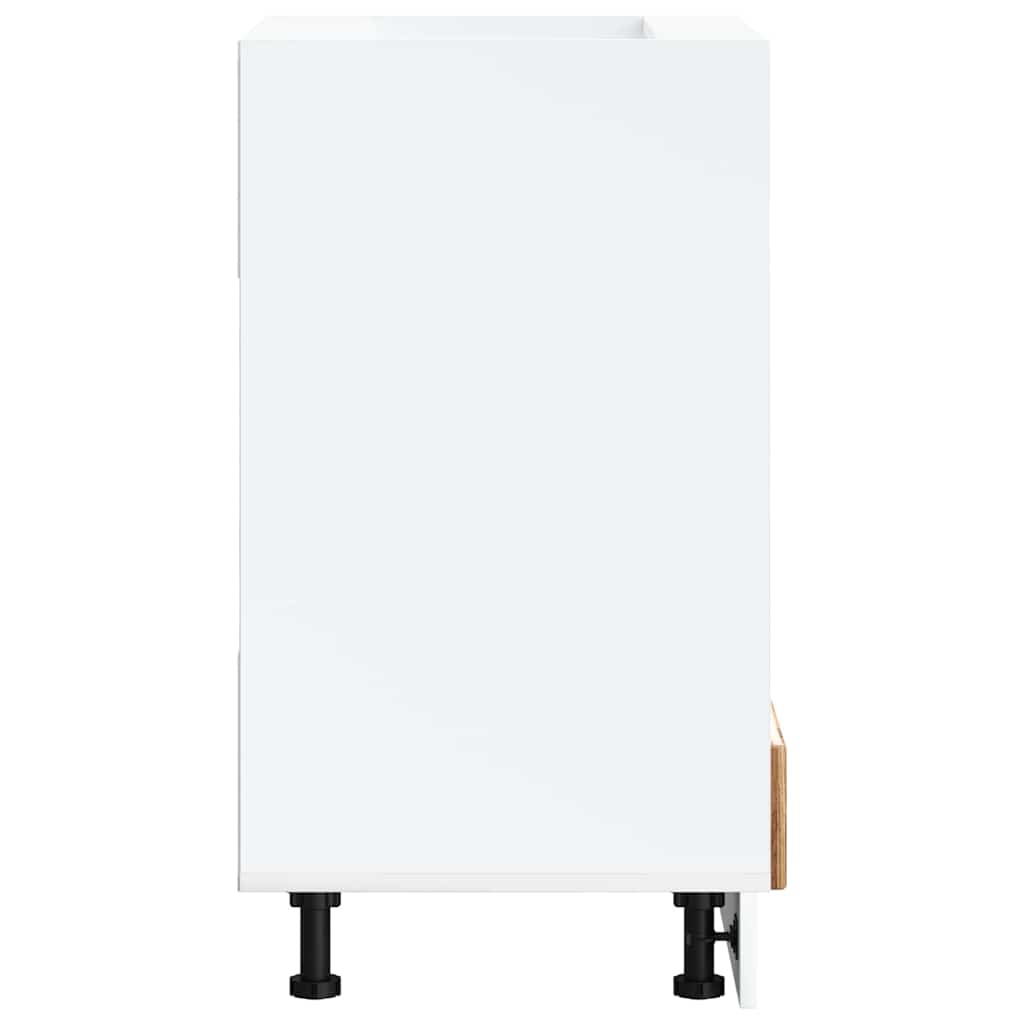 vidaXL Ντουλάπι φούρνου "Kalmar" Παλιό ξύλο Μηχανουργικό ξύλο