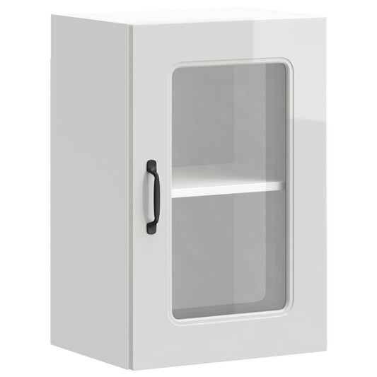 vidaXL Ντουλάπι τοίχου κουζίνας με γυάλινη πόρτα "Kalmar"