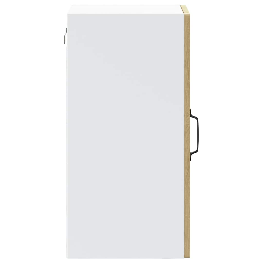 vidaXL ντουλάπι κουζίνας με γυάλινη πόρτα "Kalmar" Sonoma Oak