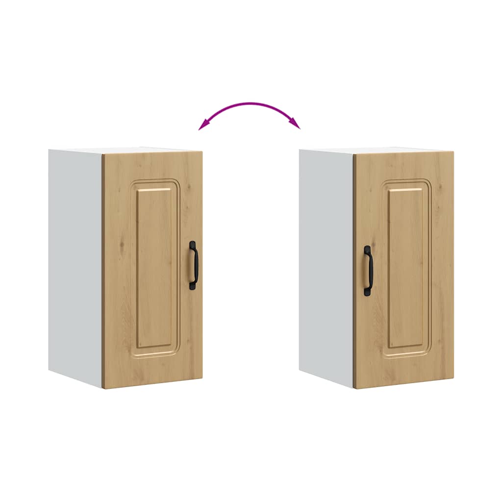 vidaXL ντουλάπι τοίχου κουζίνας "Kalmar" Artisan Oak Engineered Wood