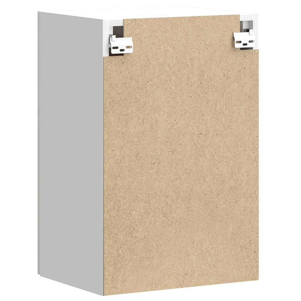 vidaXL ντουλάπι τοίχου κουζίνας "Kalmar" Υψηλή στιλπνότητα λευκό