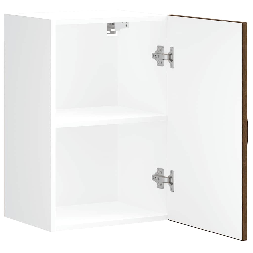 vidaXL ντουλάπι τοίχου κουζίνας "Kalmar" Καφέ δρυς από ξύλο μηχανής