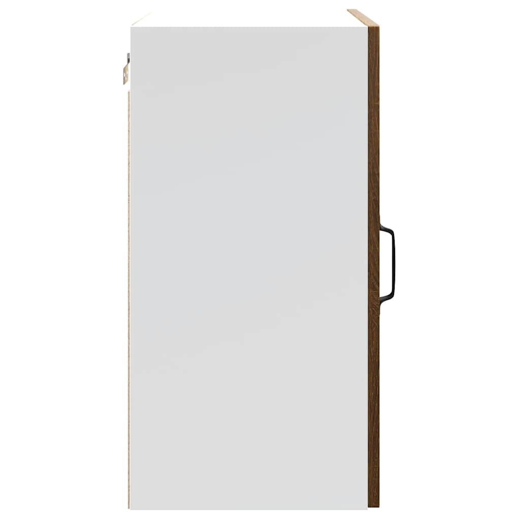 vidaXL ντουλάπι τοίχου κουζίνας "Kalmar" Καφέ δρυς από ξύλο μηχανής