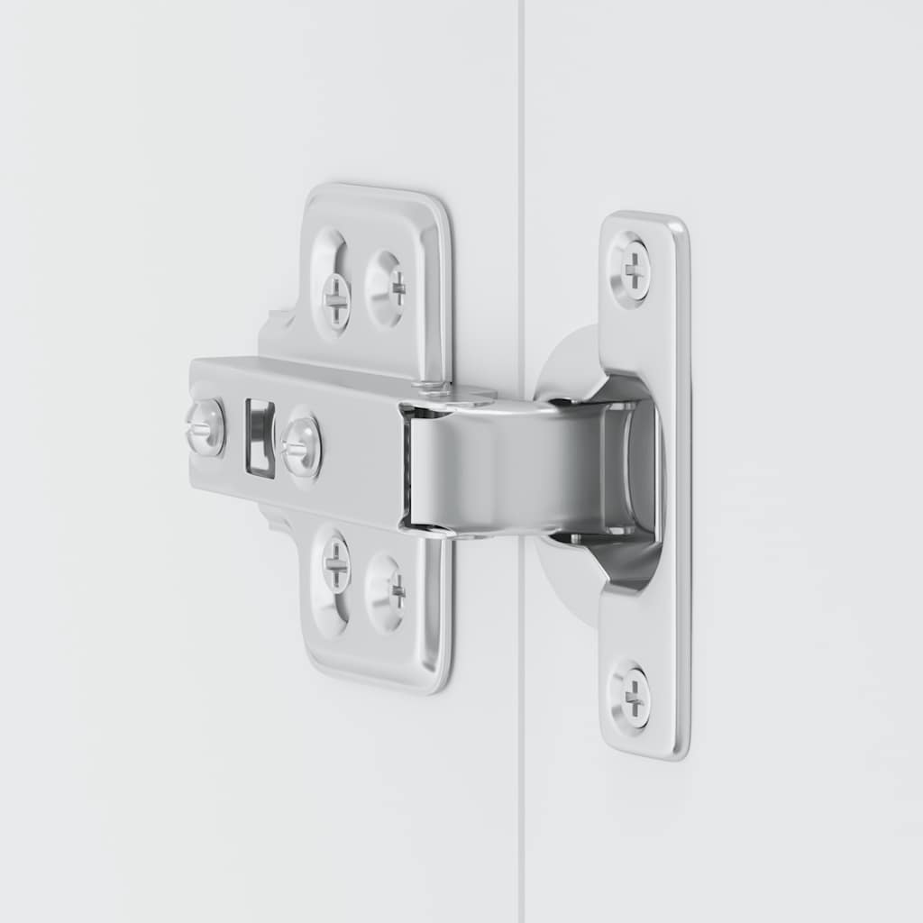 vidaXL ντουλάπι τοίχου κουζίνας "Kalmar" Λευκό κατασκευασμένο ξύλο