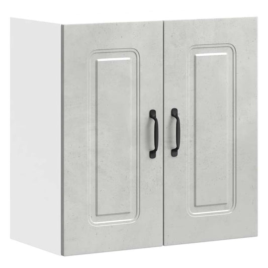 vidaXL ντουλάπι τοίχου κουζίνας "Kalmar" Σκυρόδεμα γκρι
