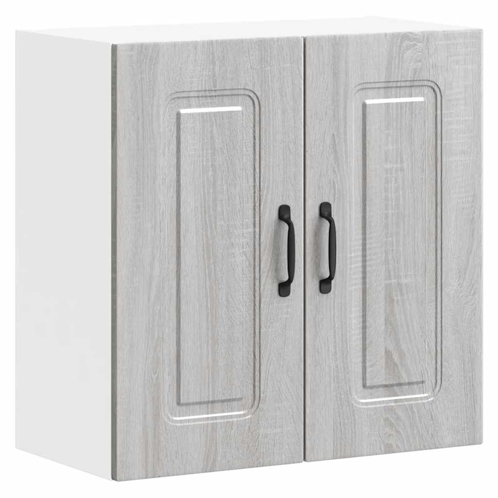 vidaXL Ντουλάπι τοίχου κουζίνας "Kalmar" Γκρι Sonoma