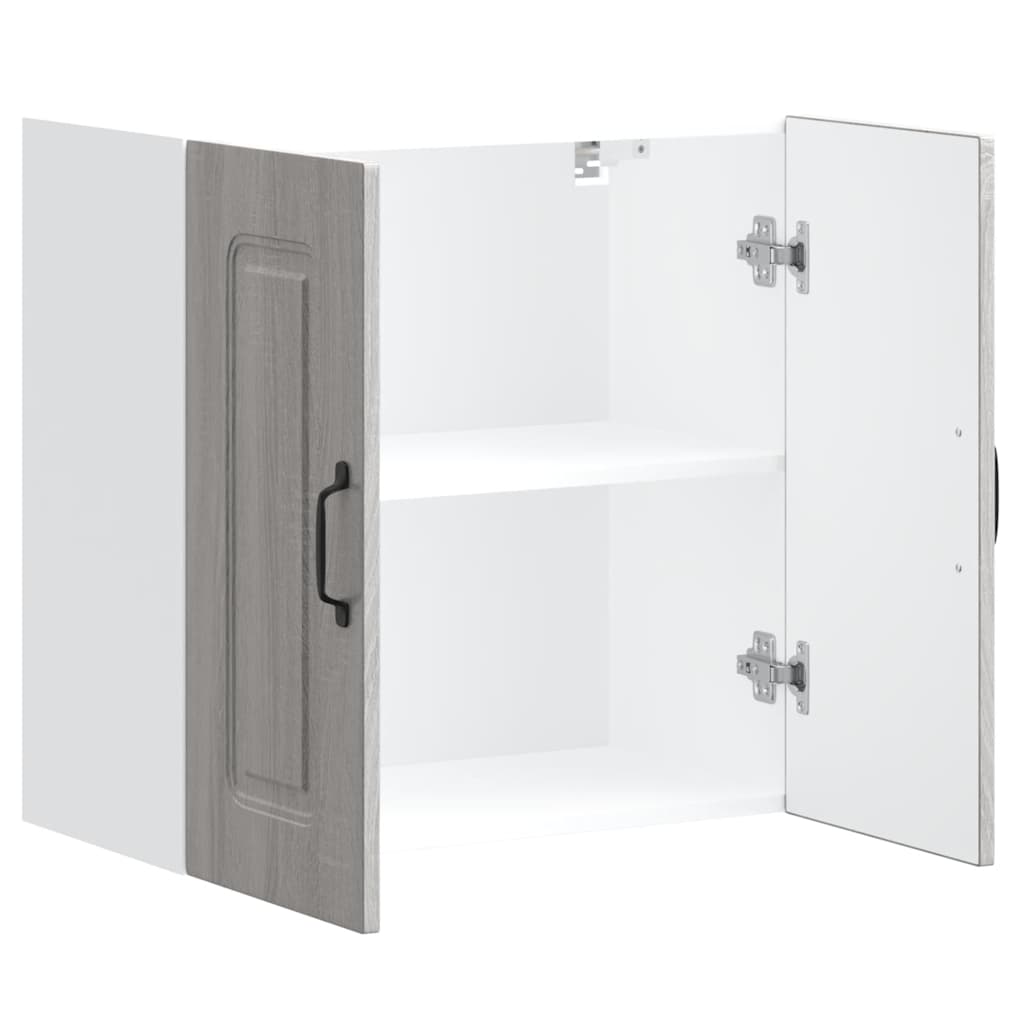 vidaXL Ντουλάπι τοίχου κουζίνας "Kalmar" Γκρι Sonoma