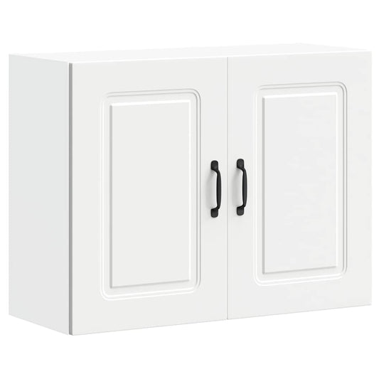 vidaXL ντουλάπι τοίχου κουζίνας "Kalmar" Λευκό κατασκευασμένο ξύλο