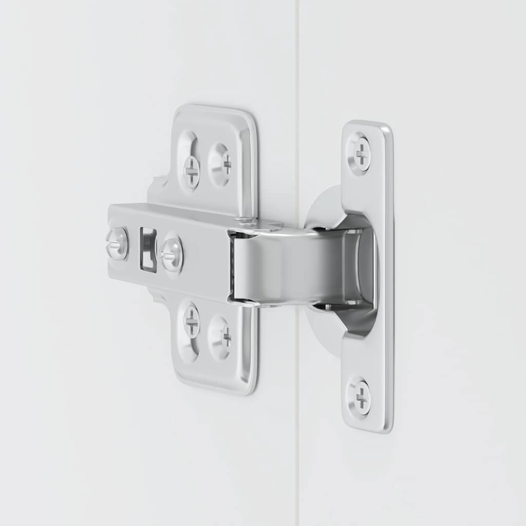 vidaXL ντουλάπι τοίχου κουζίνας "Kalmar" Υψηλή στιλπνότητα λευκό