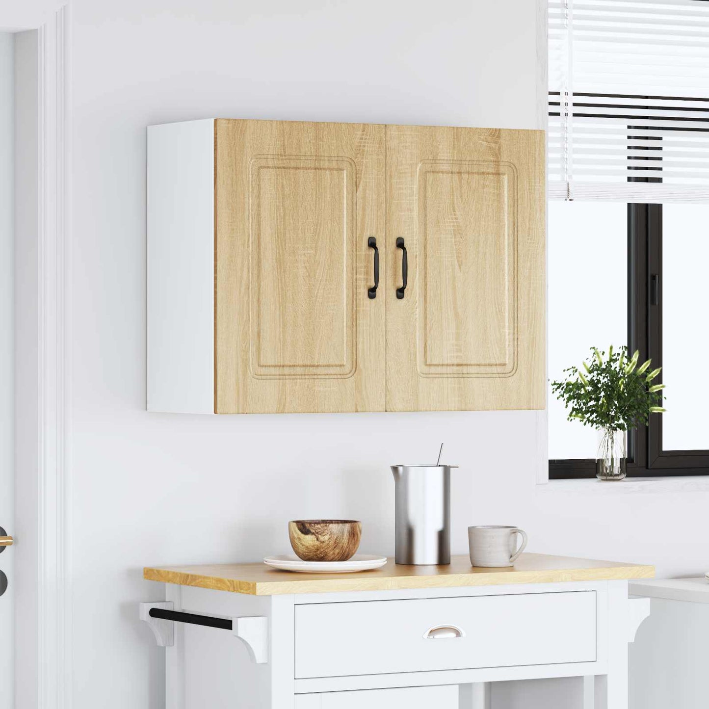 vidaXL ντουλάπι τοίχου κουζίνας "Kalmar" Sonoma Oak Engineered Wood