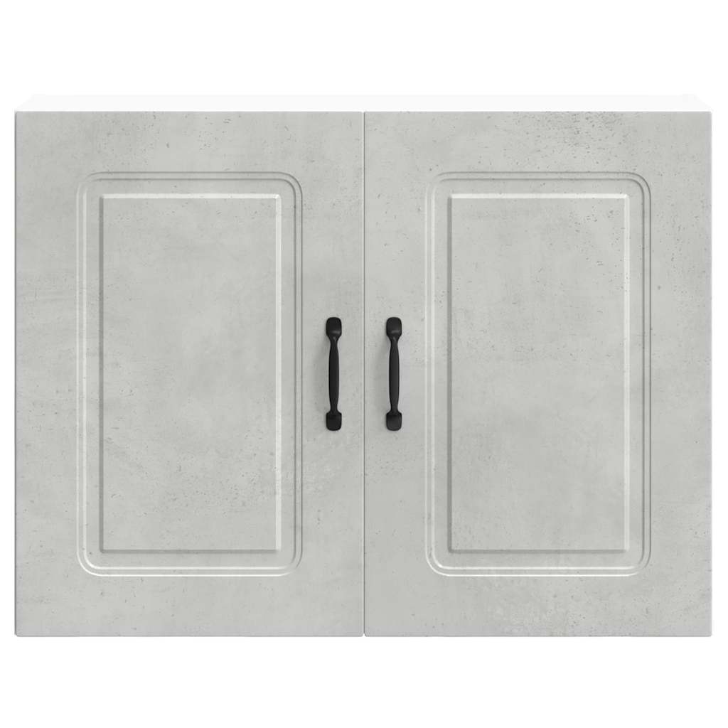 vidaXL ντουλάπι τοίχου κουζίνας "Kalmar" Σκυρόδεμα γκρι