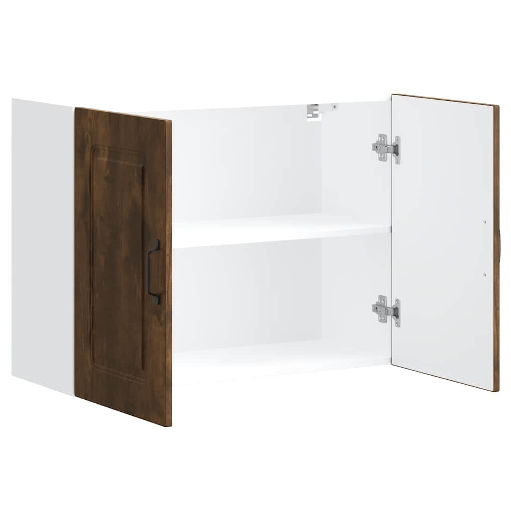 vidaXL ντουλάπι τοίχου κουζίνας "Kalmar" Καπνιστό ξύλο δρυός