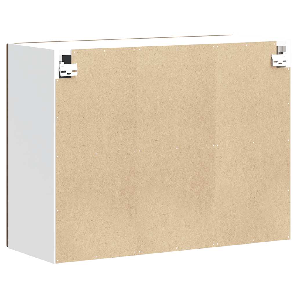 vidaXL ντουλάπι τοίχου κουζίνας "Kalmar" Καφέ δρυς από ξύλο μηχανής