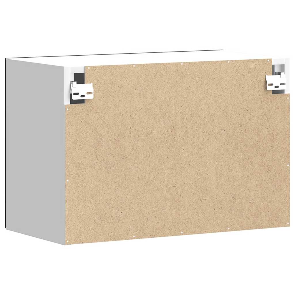 vidaXL ντουλάπι τοίχου κουζίνας "Kalmar" Μαύρο κατασκευασμένο ξύλο