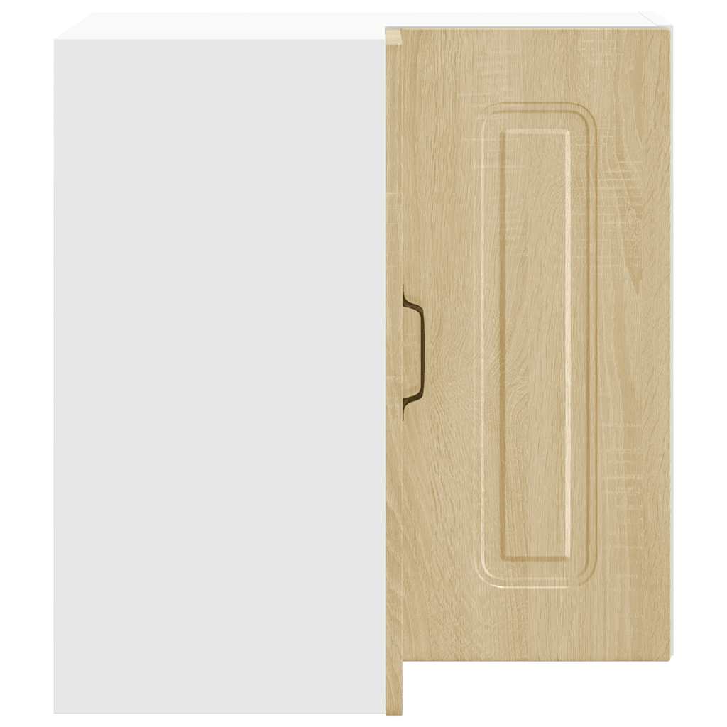 vidaXL Γωνιακό ντουλάπι κουζίνας "Kalmar" Sonoma Oak Engineered Wood
