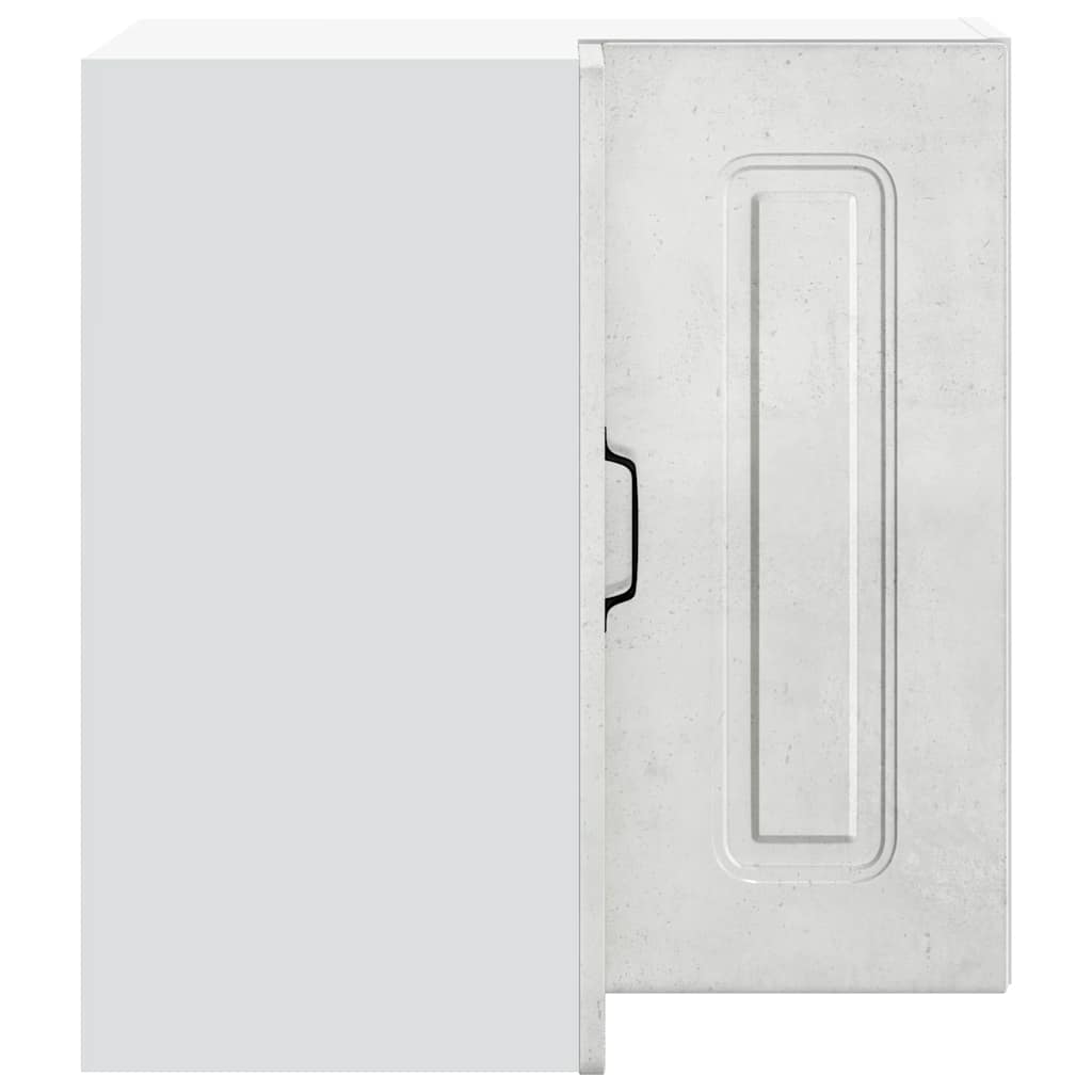 vidaXL Γωνιακό ντουλάπι τοίχου κουζίνας "Kalmar" Σκυρόδεμα