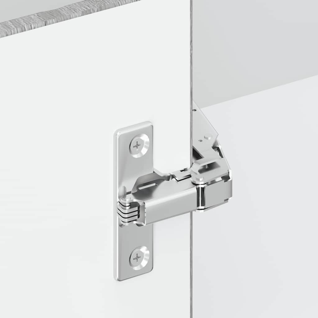 vidaXL Γωνιακό ντουλάπι κουζίνας τοίχου "Kalmar" Γκρι Sonoma