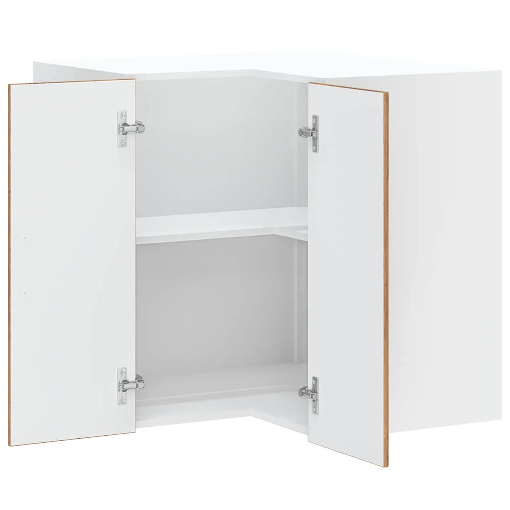 vidaXL Γωνιακό ντουλάπι κουζίνας "Kalmar" Παλιό ξύλο Μηχανουργικό ξύλο