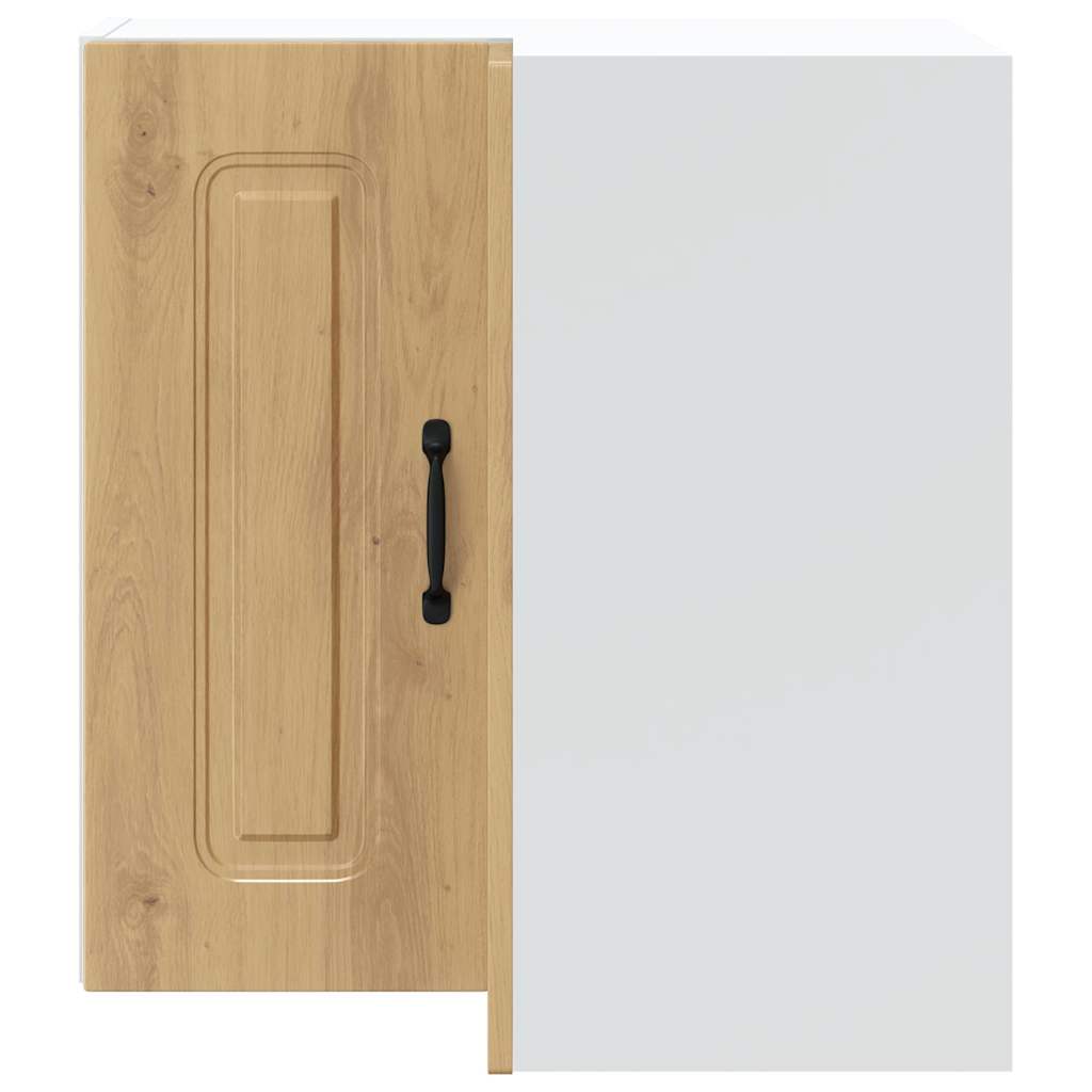 vidaXL Γωνιακό ντουλάπι κουζίνας "Kalmar" Artisan Oak Engineered Wood