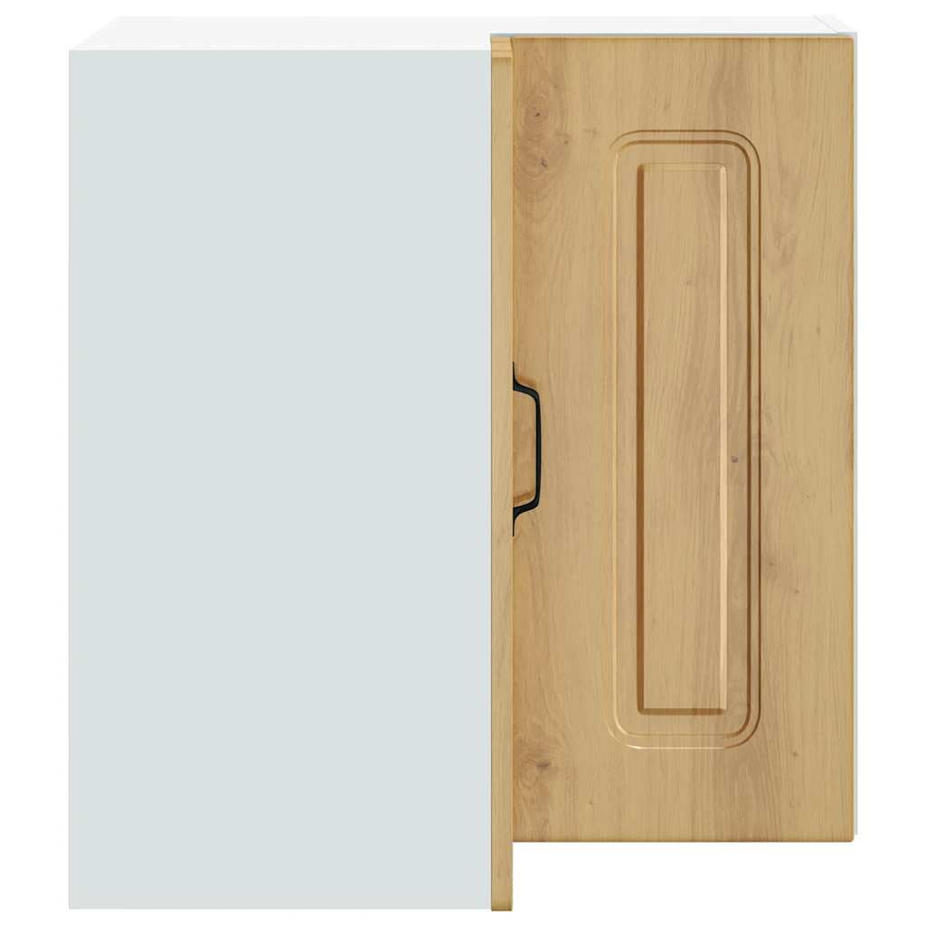 vidaXL Γωνιακό ντουλάπι κουζίνας "Kalmar" Artisan Oak Engineered Wood