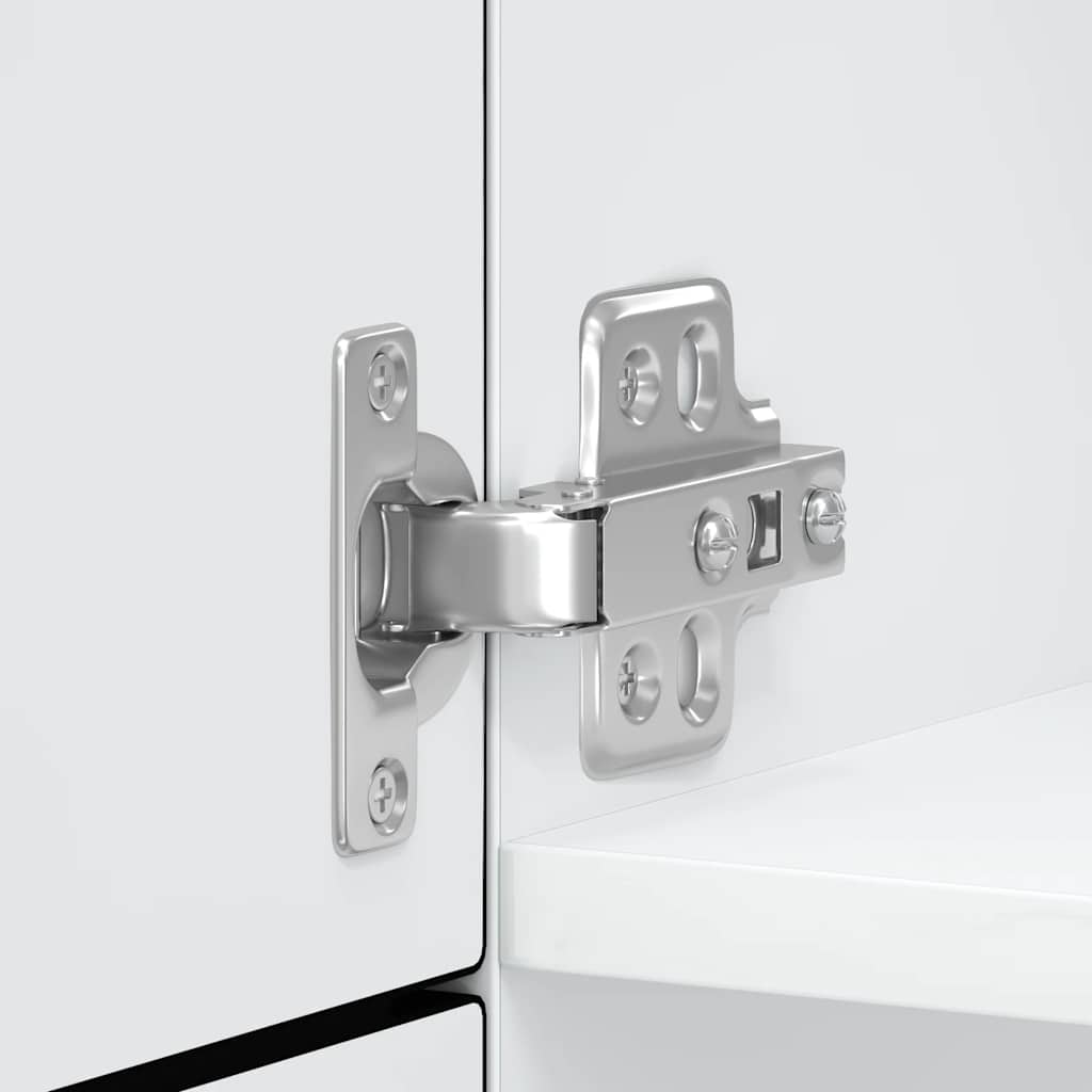 vidaXL Ντουλάπι κουζίνας "Kalmar" Μαύρο μηχανουργικό ξύλο