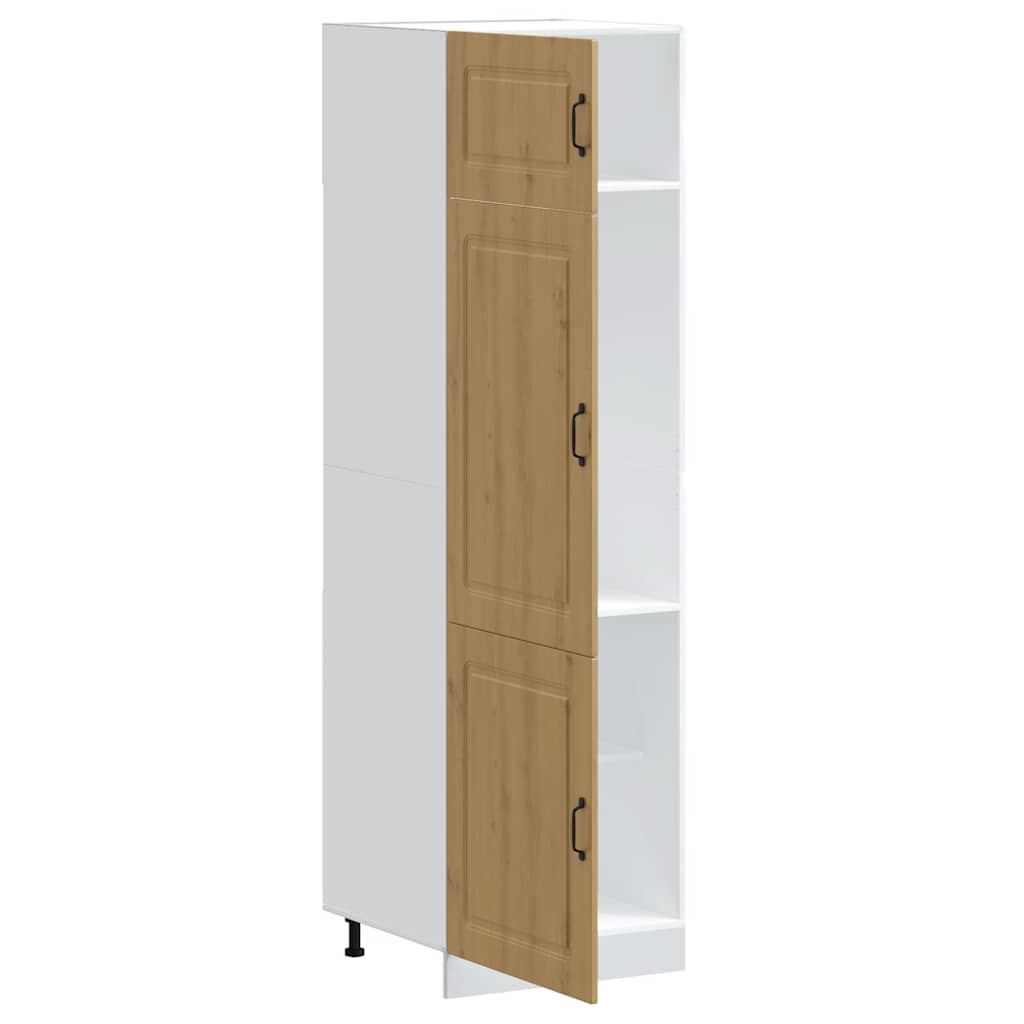 vidaXL Ντουλάπι κουζίνας "Kalmar" Artisan Oak Engineered Wood