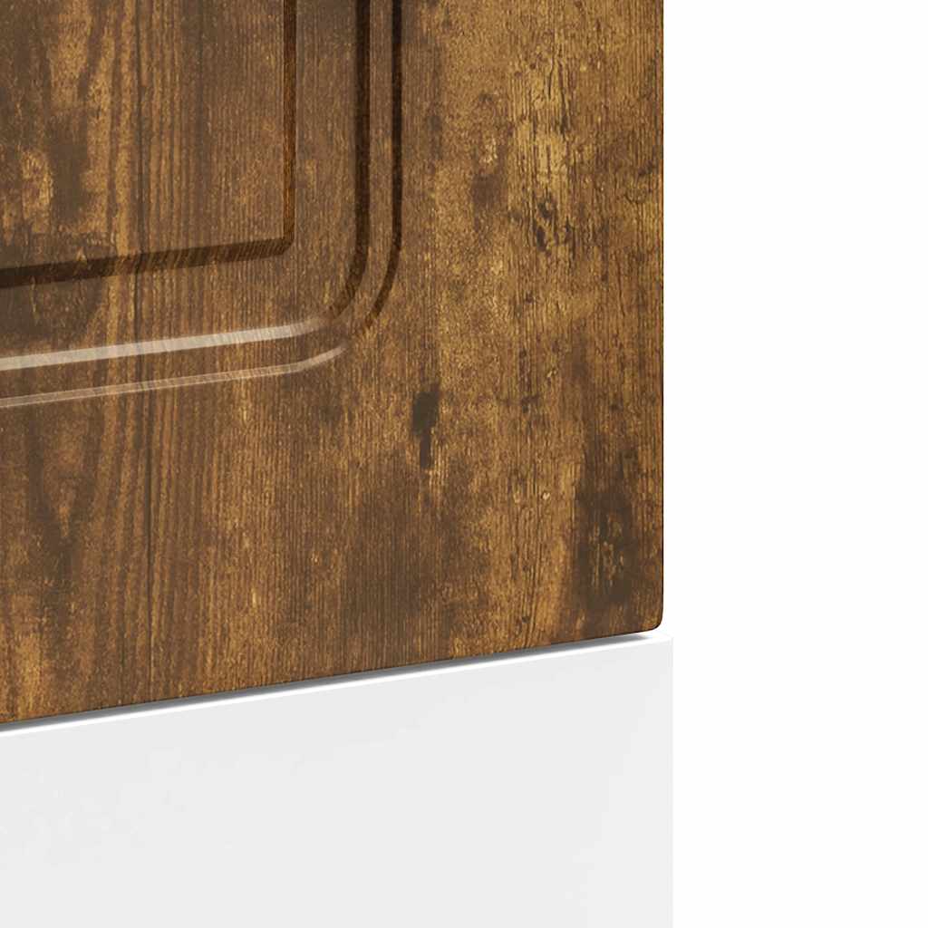 vidaXL Πίνακας πλυντηρίου πιάτων "Kalmar" Καπνιστή βελανιδιά